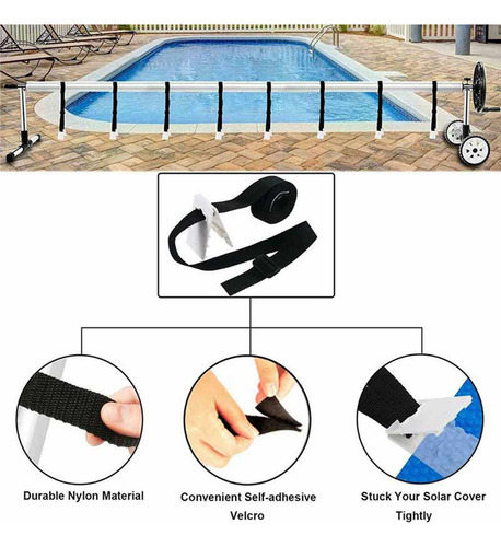 De Fijación De Carrete De Cubierta Solar For Piscina