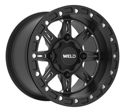 Hiper Cheyenne Beadlock Utv Wheel 15x10 5+5 4x156 Machin Zzg