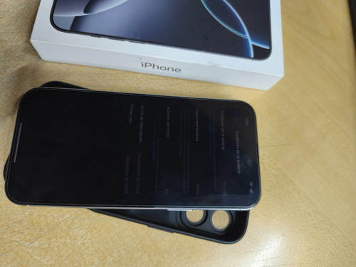 Celular iPhone 16 Pro Max A3295 White Titanium 256gb (Usado)