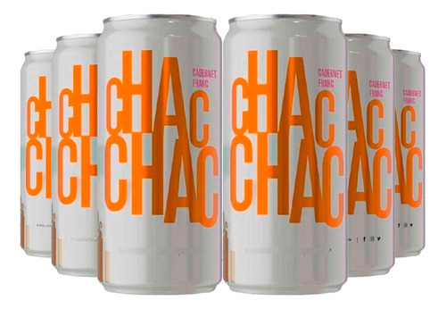 Vino Chac Chac Cabernet Franc 269 Ml Las Perdices Lata X6