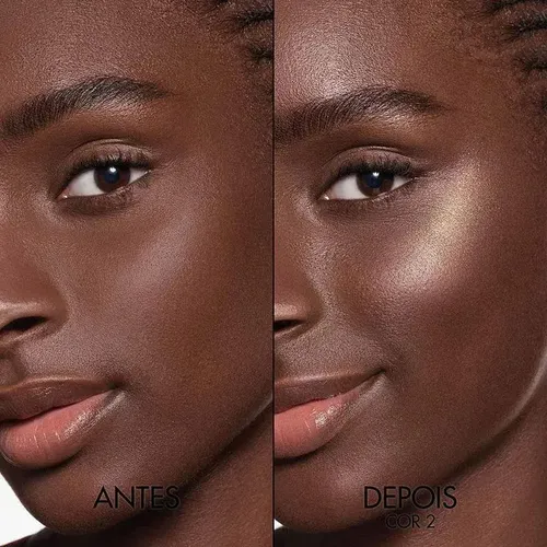 Iluminador Pó Dior Forever Glow Luminizer 02 Gold Halo Brilhante