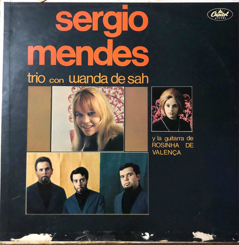 Sergio Mendes Trio Con Wanda De Sah. Disco Lp.