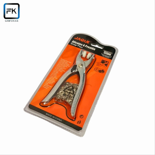 Alicate Pinza De Presión Ojetillos Metalico Fk18895