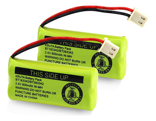 Bt183342/bt283342 2.4v 800mah Ni-mh, Tambin Compatible Con B