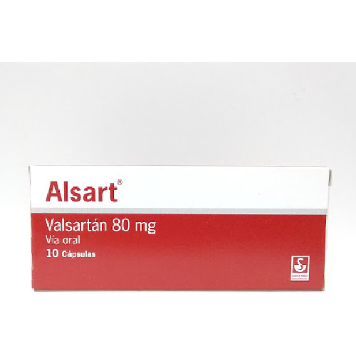 Alsart 80mg. X10 Capsulas