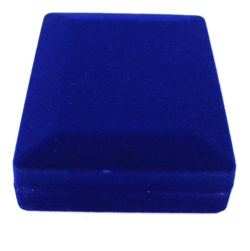 Imagen 7 de 9 de Set 6 Cajas De Terciopelo Para Conjunto Joyas 8x12 Azul