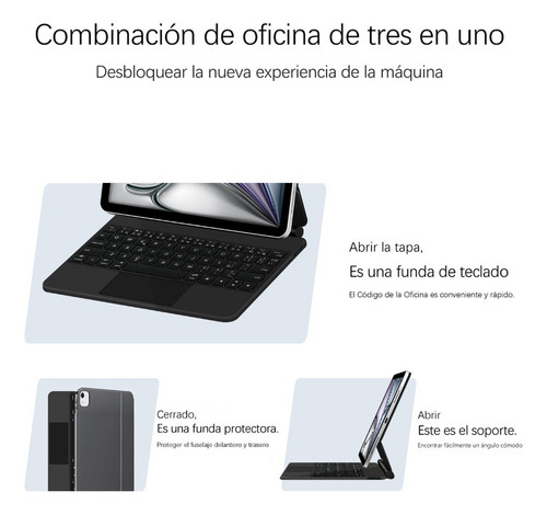 Funda Smart Magic Keyboard Para iPad Air 11'' M3 2025