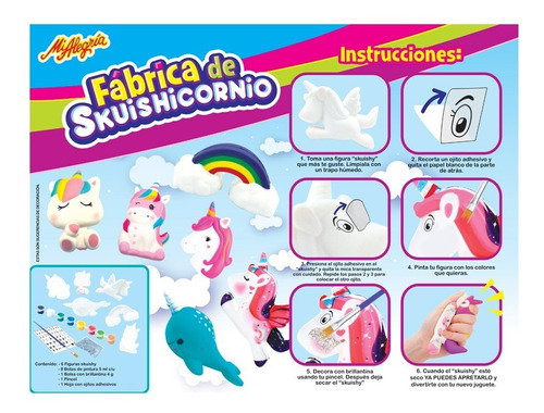 Imagen 3 de 3 de Fábrica De Skuishicornio - Mi Alegría