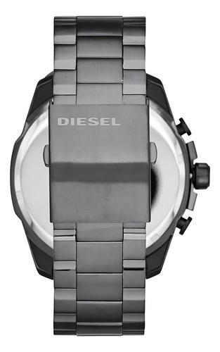 Relógio Diesel Dz4329 Mega Chief Chumbo Com Caixa E -jss