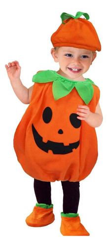 Disfraz Infantil De Calabaza De Halloween Para Cosplay, Lind