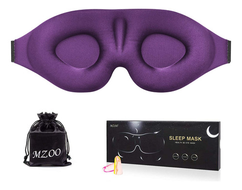 Mzoo - Mascara De Dormir Para Hombres Y Mujeres, Contorneado