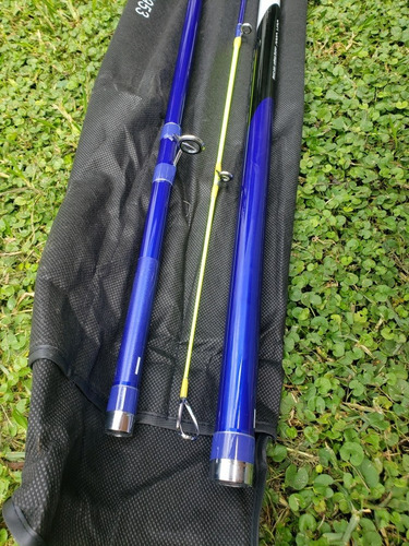 Caña Redfish Seaone Carbono. 3.95 Mts 3 Tramos. Lance Mar