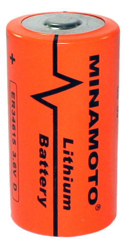 Bateria Pilha Lithium Er34615 3,6v 19000mah Size D Minamoto