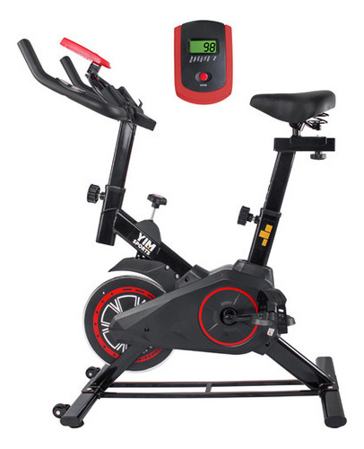 Bicicleta Fija Spinning Ajustable Resistencia Profesional Yim Sports Alta Calidad Multifuncional Pjsp-02