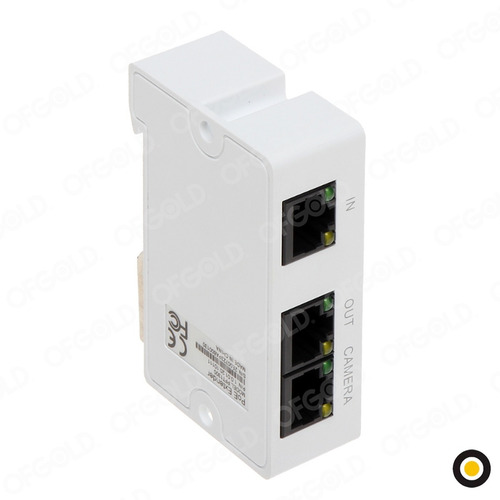 Imagen 1 de 10 de Extensor Poe 1 Entrada - 2 Salida (hasta 300 Mts.) Pft1300