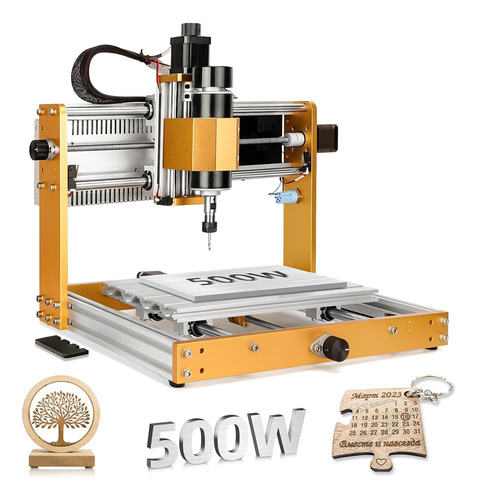 Lunyee 3018 Pro Max Cnc Machine 500w Máquina De Enrutador Cn