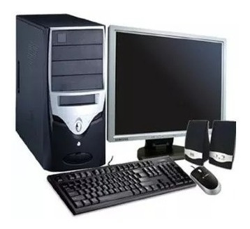 Cpu Completa Nova Dual Core 2gb Hd 160gb + Monitor 17 Wifi