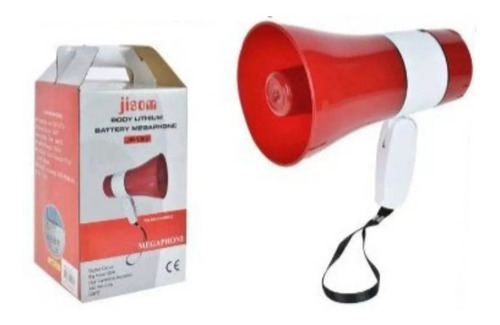 Megáfono 20w Dinámico De Mano Recargable