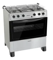 Comprar Cocina A Gas Punktal Pk-299c 5 Hornallas Mesa De Acero Inox.