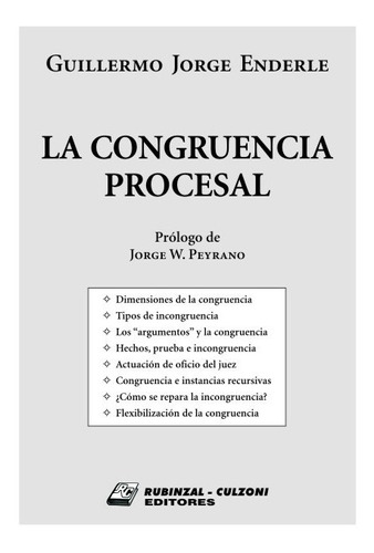 La Congruencia Procesal Enderle