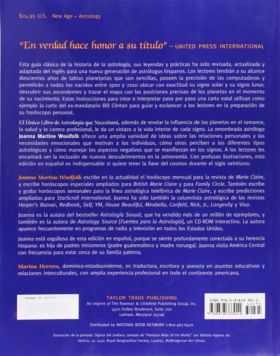 El Unico Libro De Astrologia Que Necesitara - Joanna Mart...