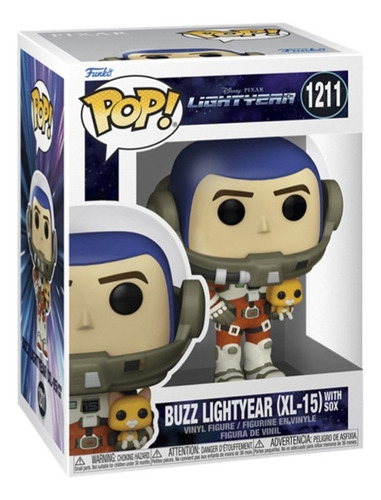 Funko Pop Disney Buzz Sox 1211 Lightyear Pixar Boz Buz F