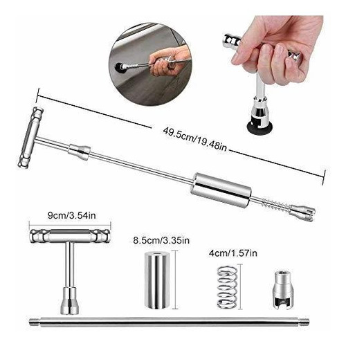 Reparacion Abolladura Sin Pintura Puller Slide Hammer Bar V0