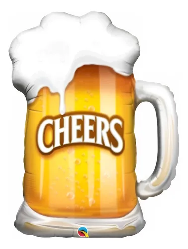 comprar Globo Metalico Jarra De Chop Cerveza Para Cumpleaños
