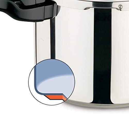 Imagen 4 de 5 de Olla A Presion Presto 1362, Acero Inoxidable 5.7lts