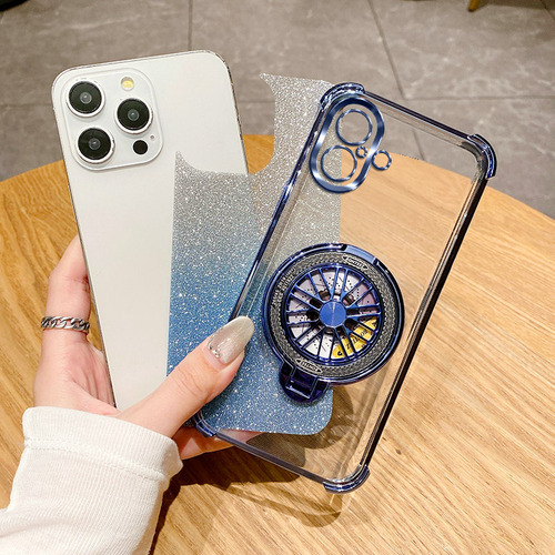 Funda Para Teléfono Vivo X100 Ultra/x200/x200 Pro, Con Soporte Magnético, Purpurina, Funda A Prueba De Golpes