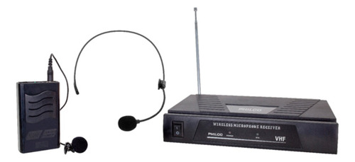 Microfono Philco Inalámbrico Vhf 2 En 1 6,3 Mm - Revogames