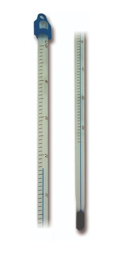 Termometro -20/150° (alcohol) Azul Inmersion Total