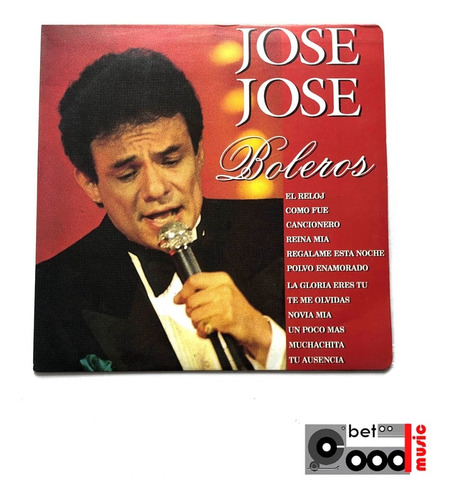 Lp Vinilo José José - Boleros - Excelente 