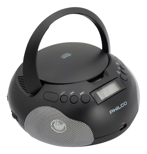 Radio Boombox Cd Pjb1007b Philco Negro / Tecnocenter
