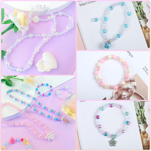 Juego De Abalorios De Bricolaje Para Hacer Pulseras