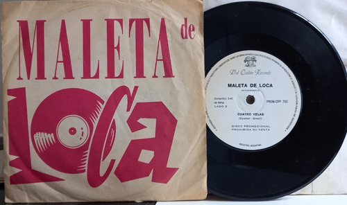 Vinilo Ep Promo Maleta De Loca - Epumer Charly- Exc- Edfargz