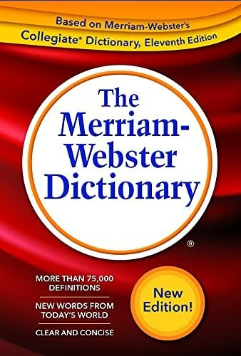 Book : The Merriam-webster Dictionary, Trade Paperback,...