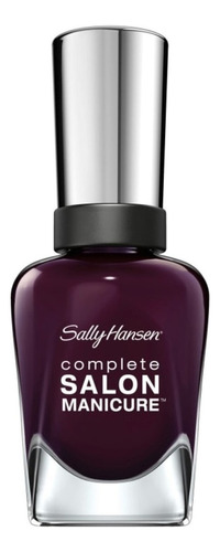 Esmalte De Uñas Sally Hansen Complete Salón Manicure Color 441 PAT ON THE BLACK