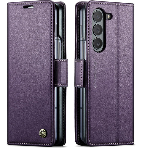 Funda De Cuero Para Samsung Galaxy Z Fold 5