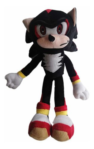 Sonic Negro Sombra Shadow De 40cmts 