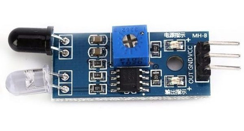 Sensor Ir Arduino Compatible Lm393 Detector De Obstaculos