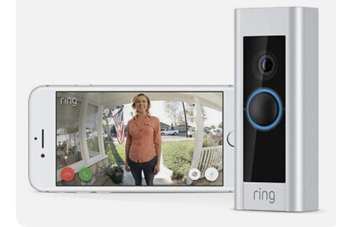 Timbre Ring Vídeo Doorbell Pro Hd 1080p Wi-fi Alexa