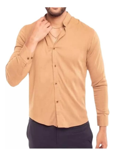 Camisa Para Hombre Cuello Neru - Mao - Chino | Algodon Lino