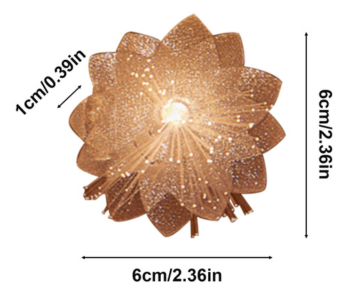Cadena De Luces Led B Con Forma De Flor Para Bodas, Interior
