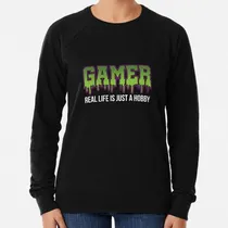 Comprar Buzo Gamer Saying Games Videojuegos Gamer Gift Game Calidad 