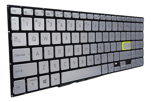 Teclado Asus Vivobook K513e K513ea K513ep Con Retroiluminado Gris Inglés Us