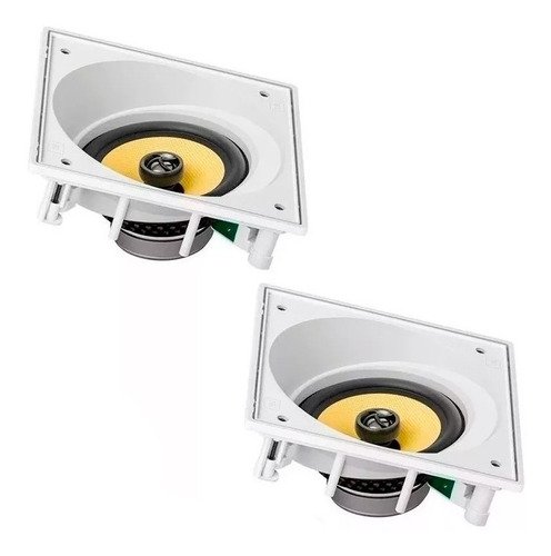 2 Caixas Jbl Ci6sa - 120w Acústicas De Embutir  (angulada)