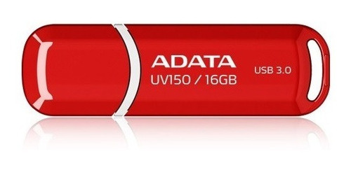Adata Uv150 16gb Memoria Usb3.0 Rojo