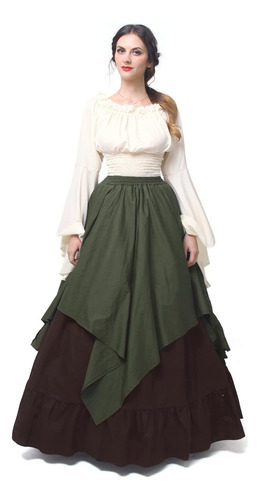 Vestido Medieval Para Mujer Vestidos De Lujo Victorianos Gót