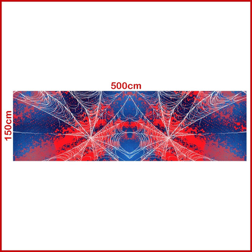 5 Metros Vinil Wrap Forrado Automotriz Spiderman Body Kit
